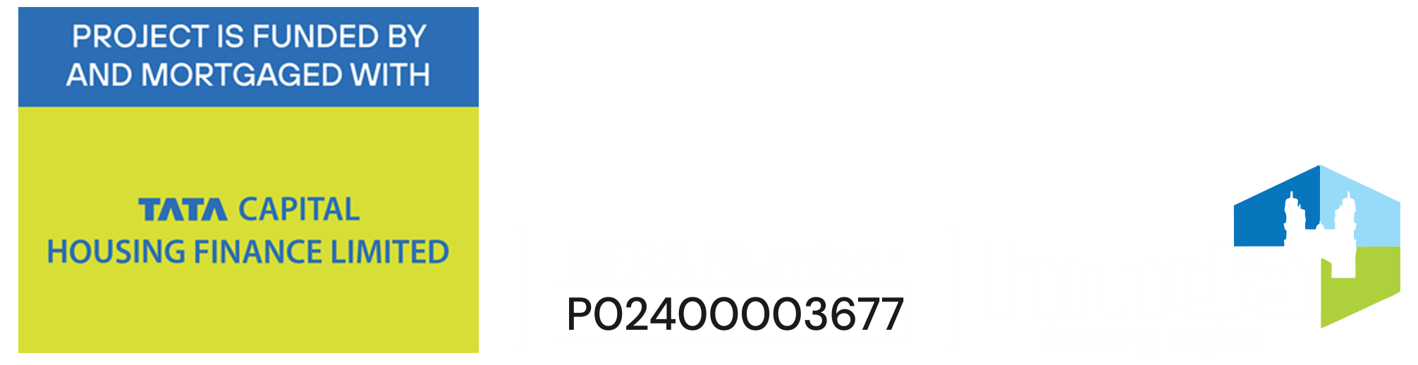 Rera Number & HMDA Logo